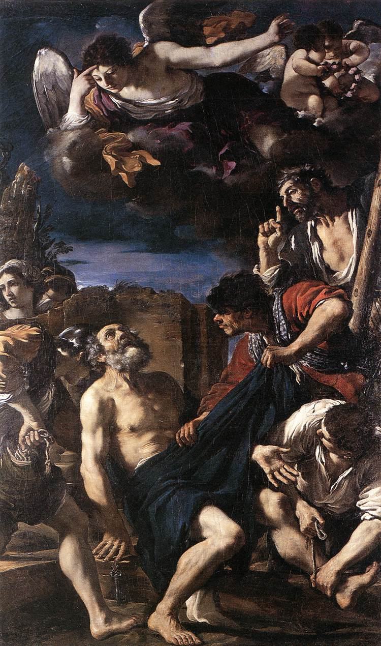 Guercino The Martyrdom of St Peter